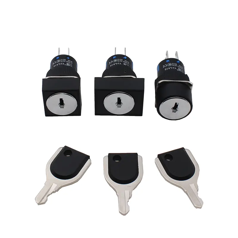 Three Position Key Switch