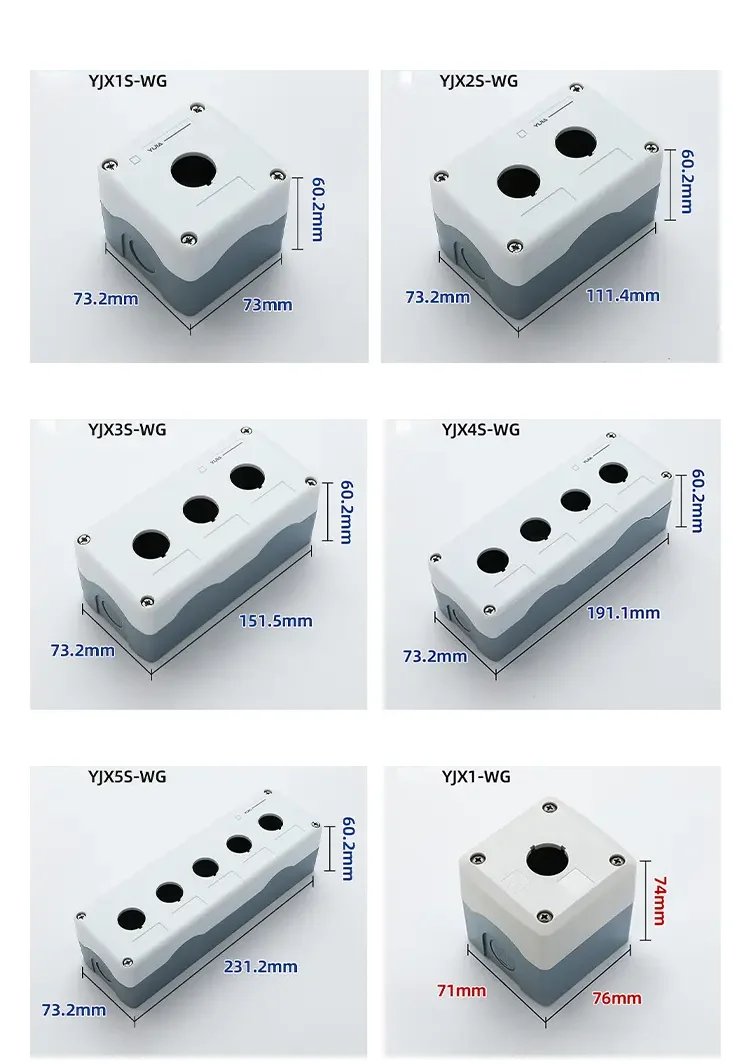 High Type Plastic Button Box